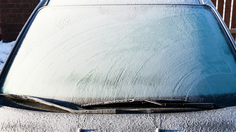 de-frost-windshield