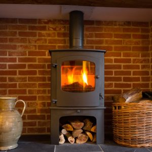 fixing fireplace glass
