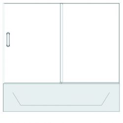 frameless-slider-single-door-on-tub